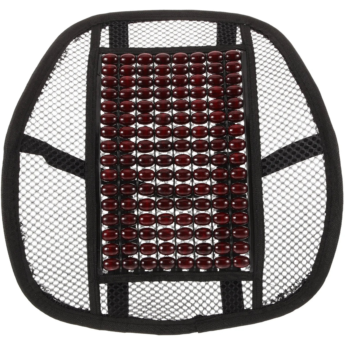 Coussin lombaire Ergonomique Perles Bois Voiture Bureau