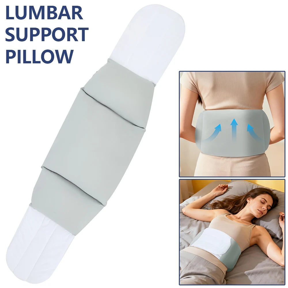 Coussin lombaire ergonomique 360° confort optimal.