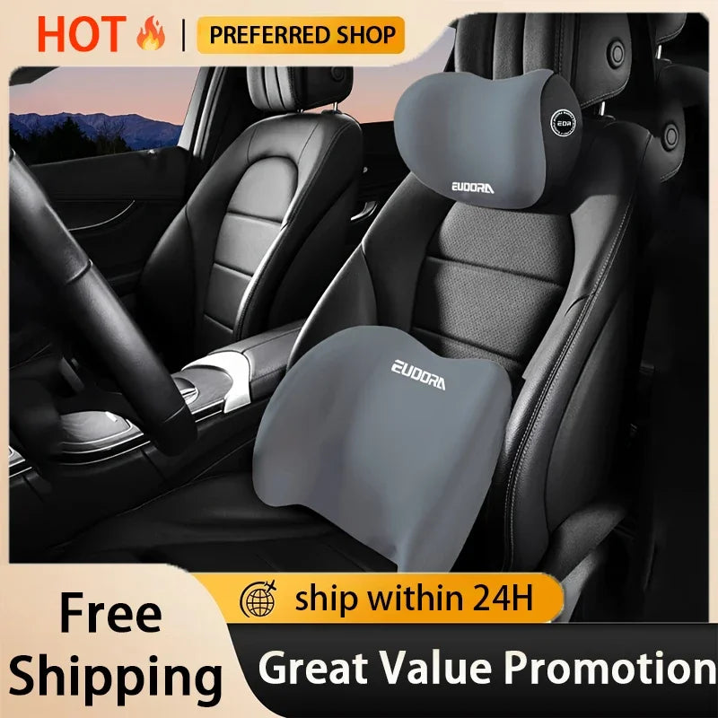 Coussin lombaire Kit Confort Auto Ergonomique Tête