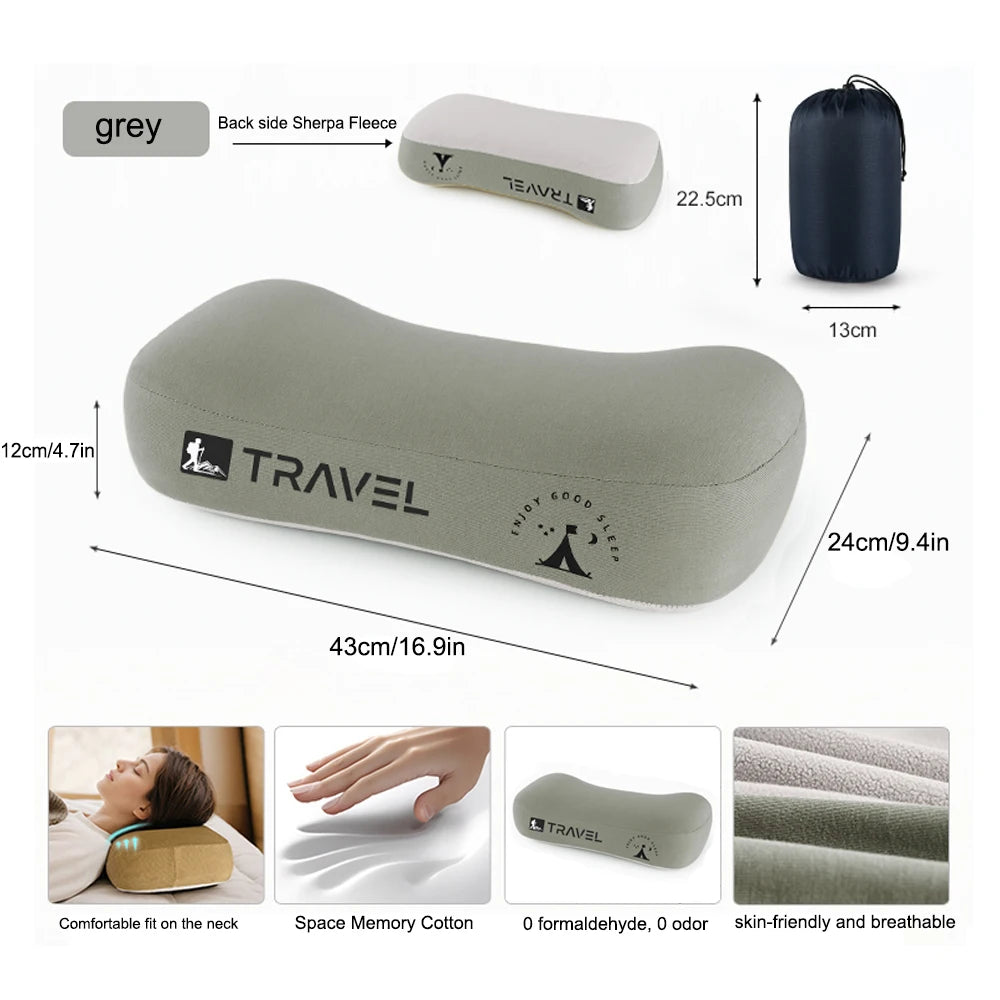 Coussin lombaire mousse mémoire voyage ergonomique