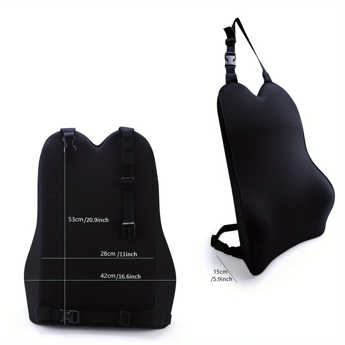 Coussin lombaire ergonomique posture bureau voiture