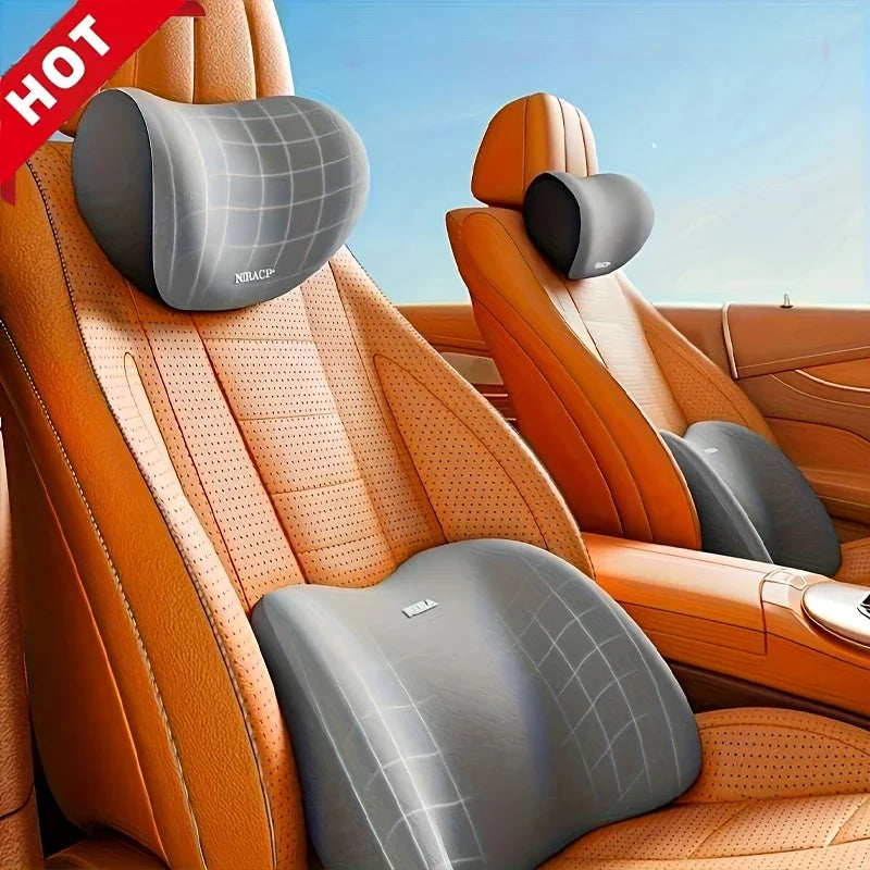 Coussin lombaire voiture soutien dos tête