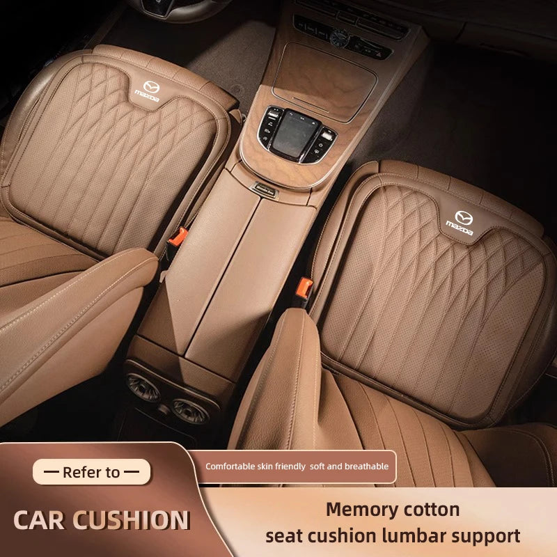 Coussin lombaire auto ergonomique cuir Mazda
