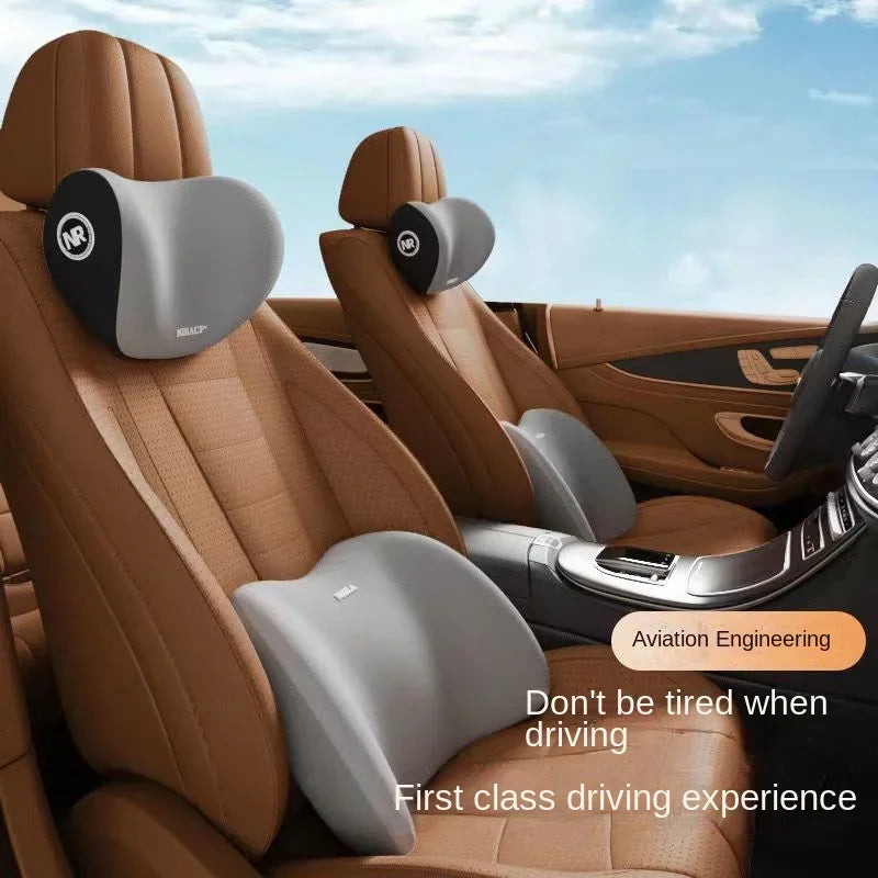 Coussin lombaire cervical ergonomique voiture confort