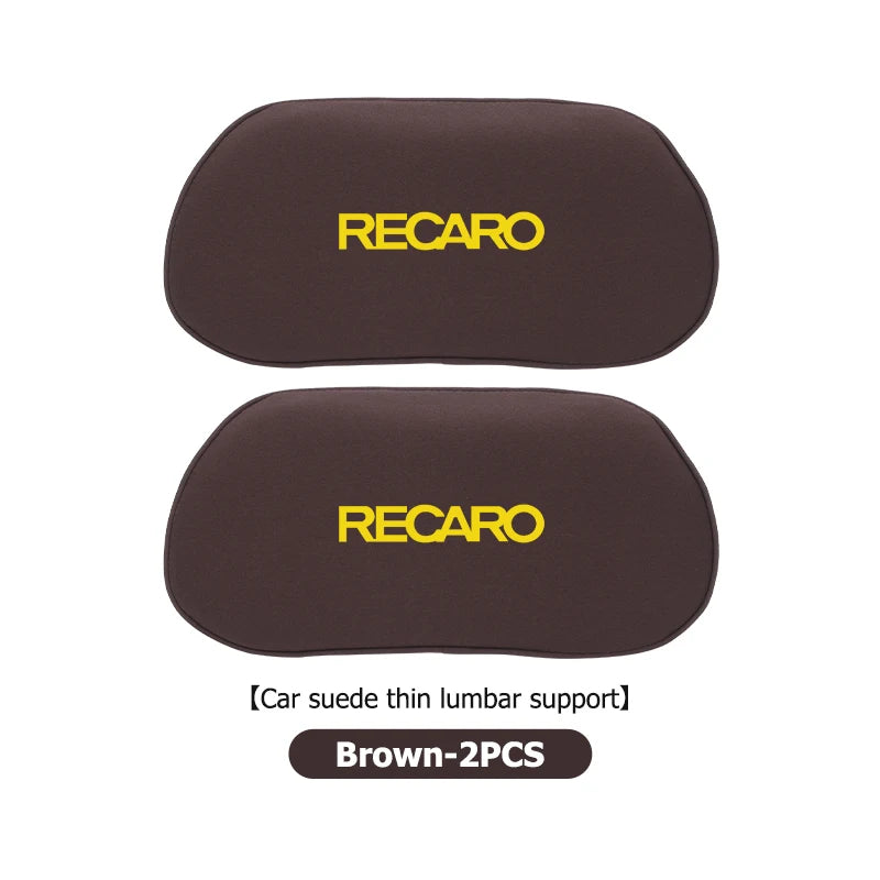 Coussin lombaire Recaro suédine mémoire forme auto