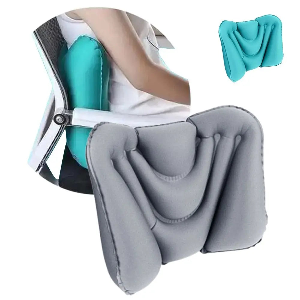 Coussin lombaire gonflable portable confort ergonomique