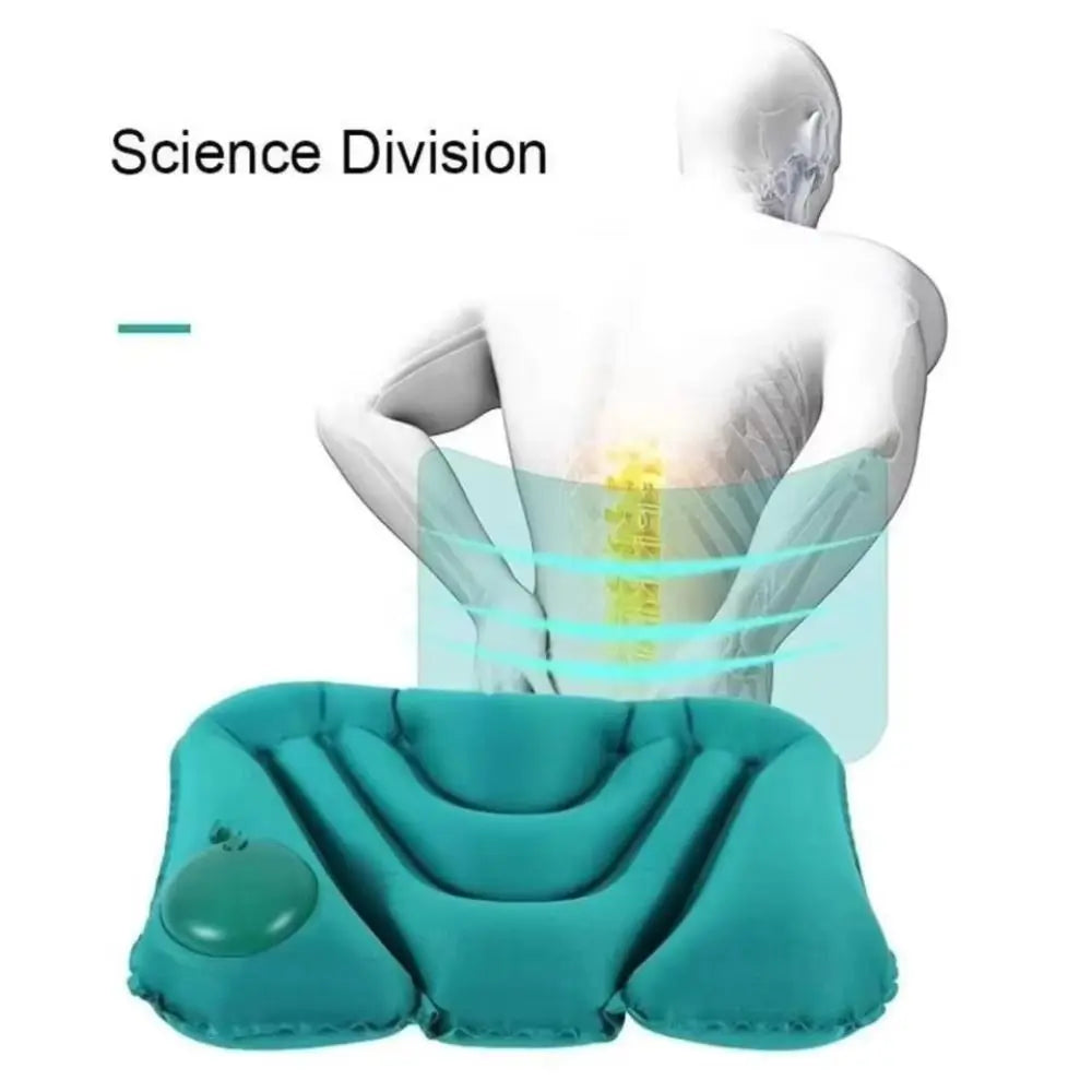 Coussin lombaire gonflable portable confort ergonomique