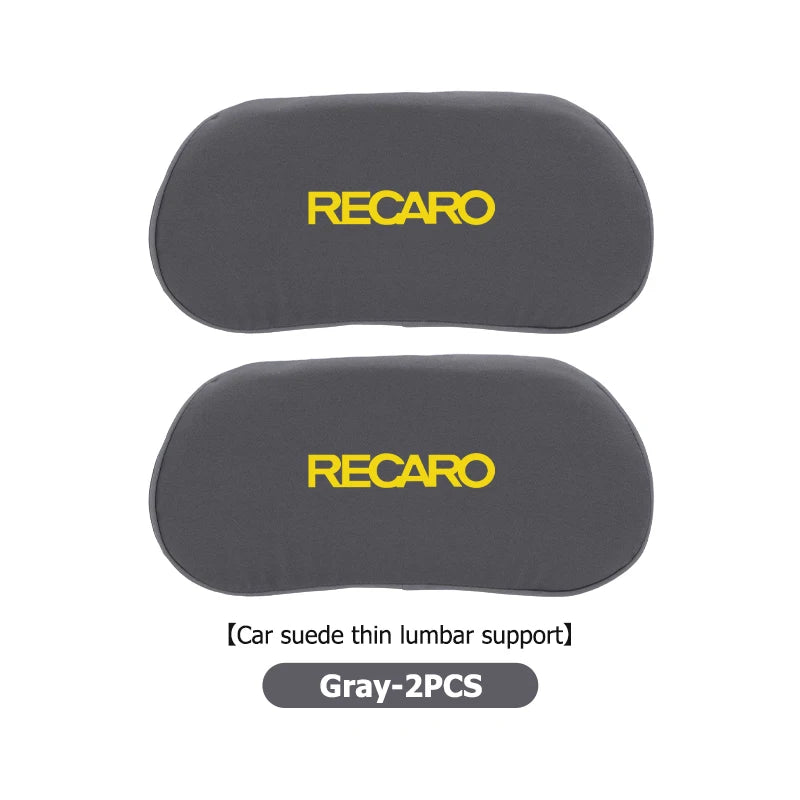 Coussin lombaire Recaro suédine mémoire forme auto