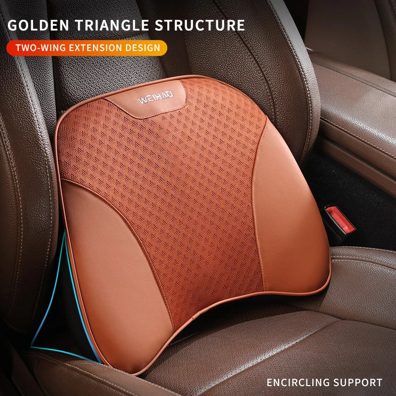 Coussin lombaire ergonomique fraîcheur soutien anti-douleur dos