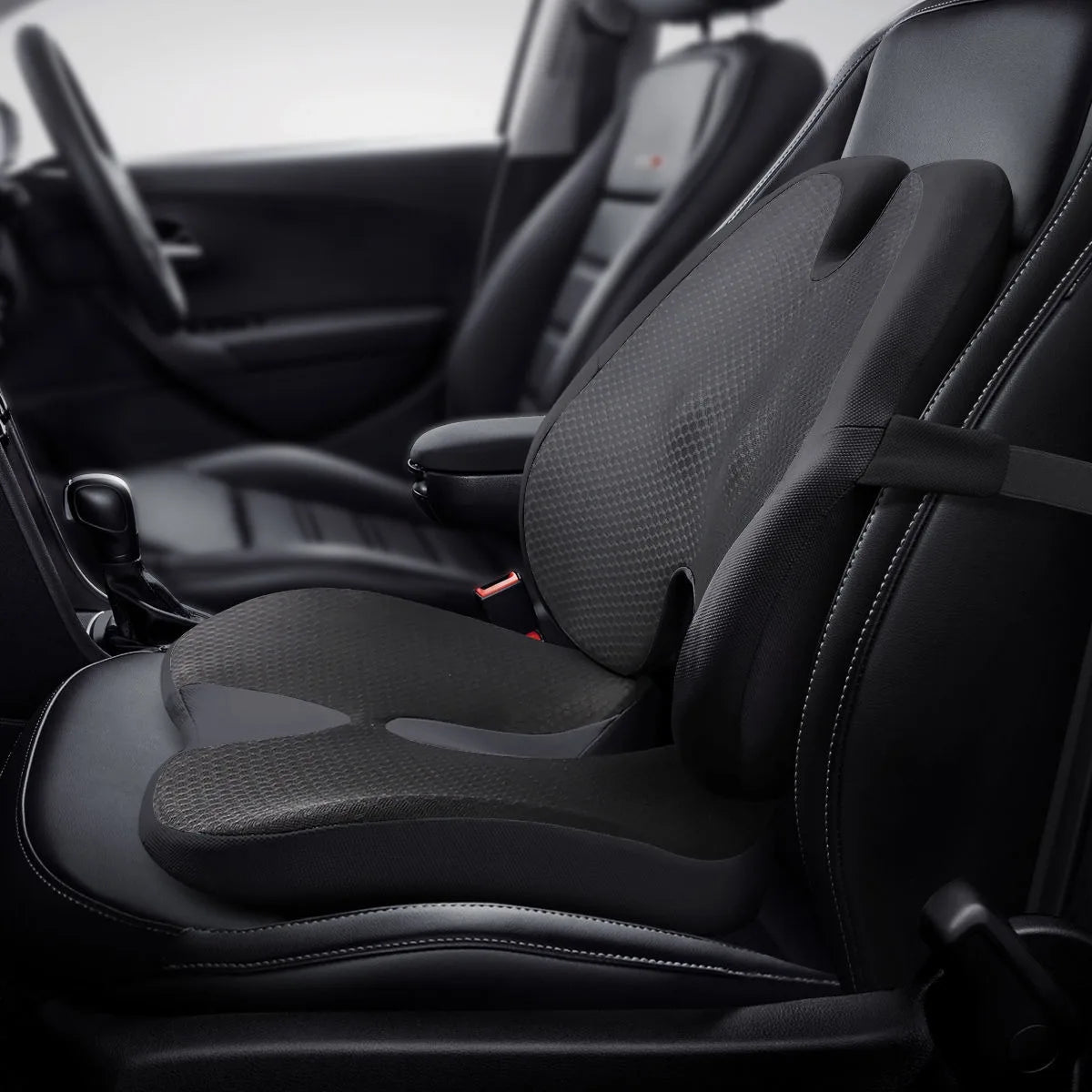 Coussin lombaire Set Mémoire de Forme Bureau Voiture