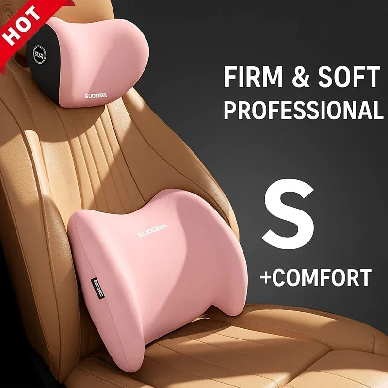 Coussin lombaire et tête voiture ergonomique confort