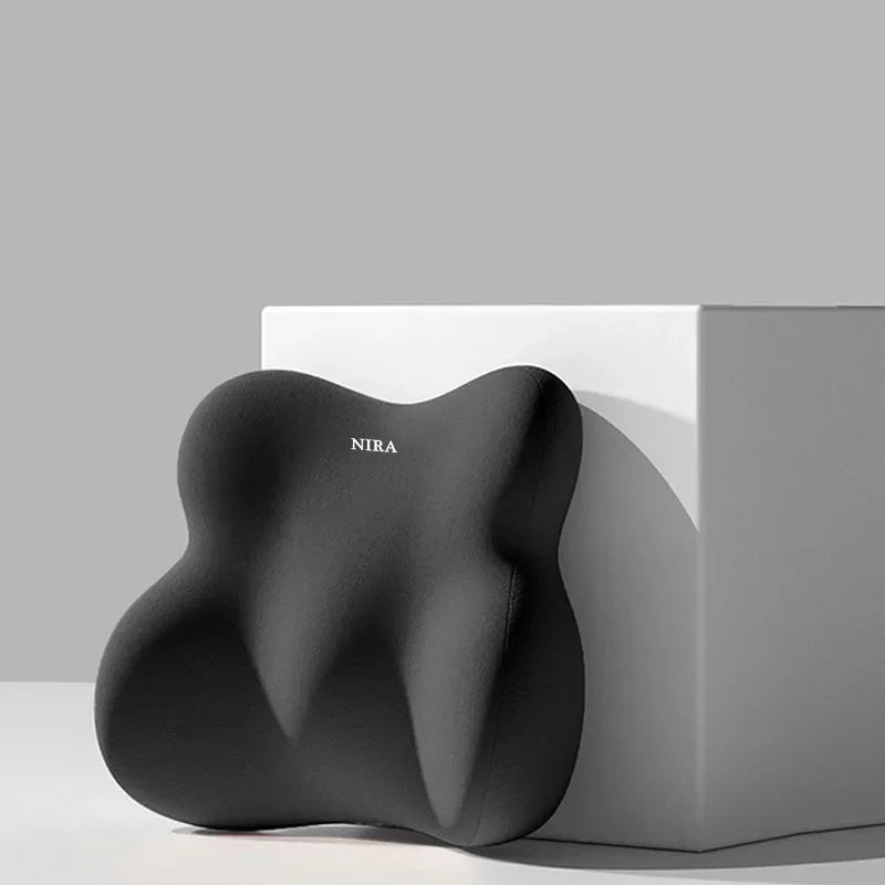 Coussin lombaire auto mousse mémoire forme appui-tête