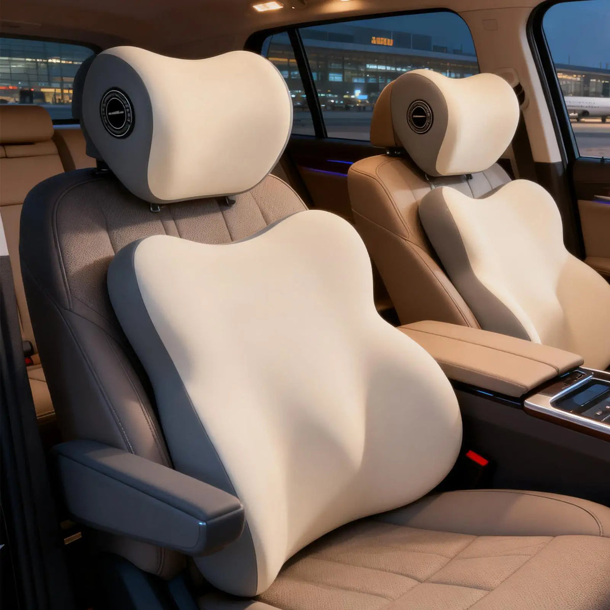 Coussin lombaire nuque voiture ergonomique confort