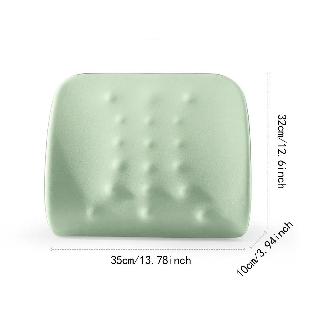 Coussin lombaire Mousse Mémoire Confort Optimal Ergonomique