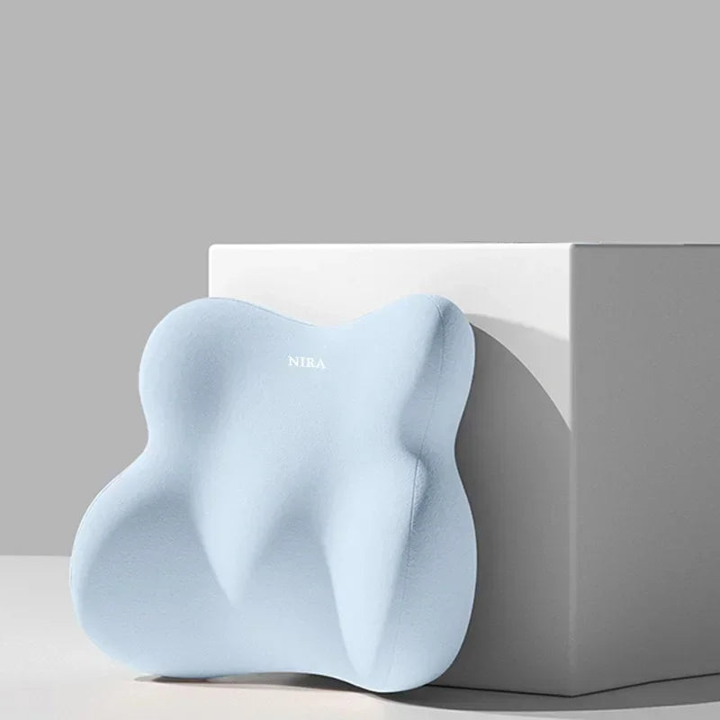 Coussin lombaire auto mousse mémoire forme appui-tête