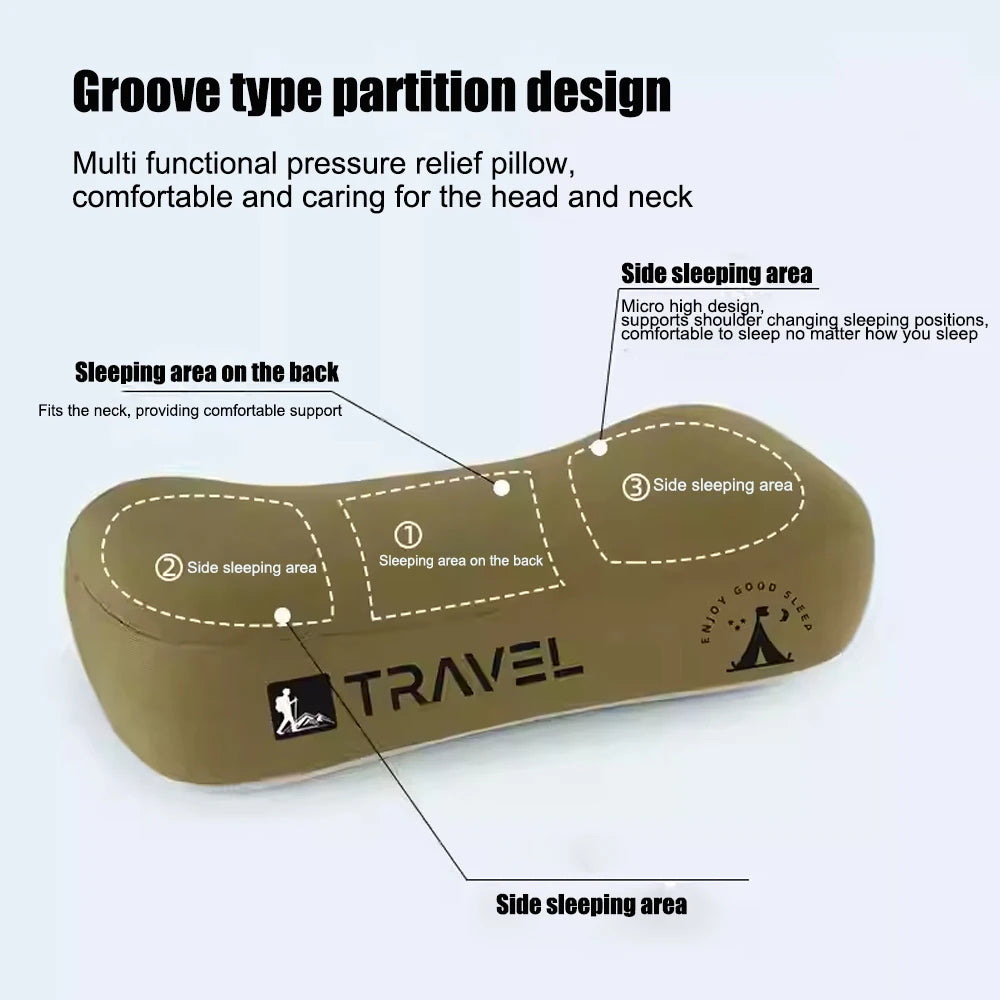 Coussin lombaire mousse mémoire voyage ergonomique