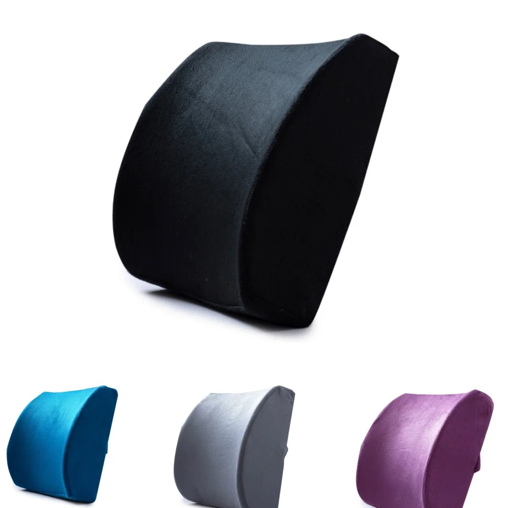 Coussin lombaire ergonomique mémoire forme bureau voiture