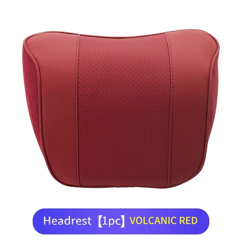 Coussin lombaire voiture cuir mémoire forme confort