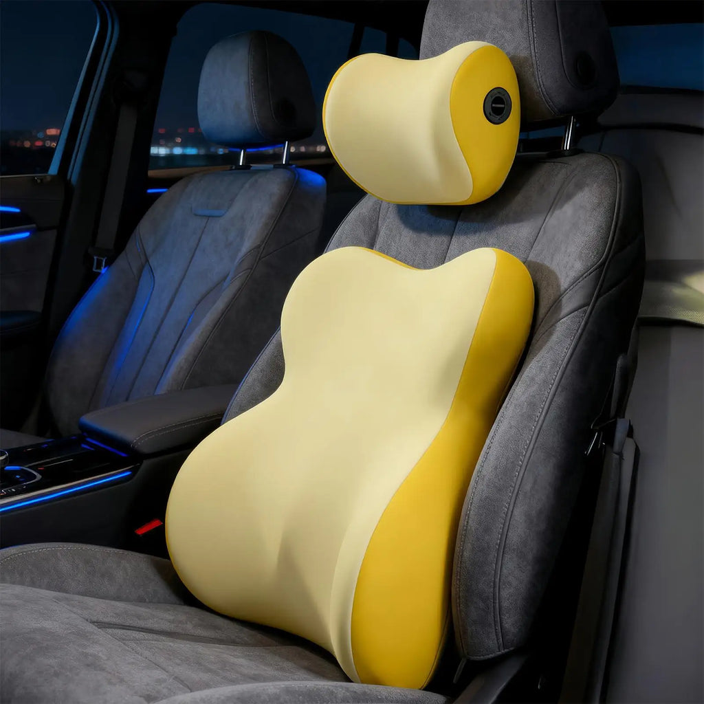 Coussin lombaire ergonomique voiture mousse mémoire