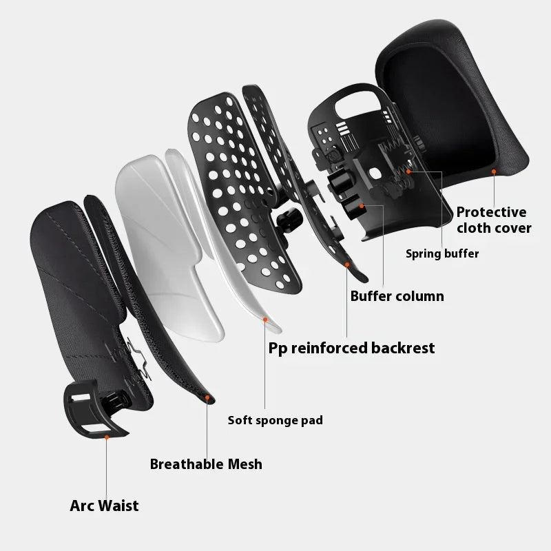 Coussin lombaire ergonomique soulage douleurs dos