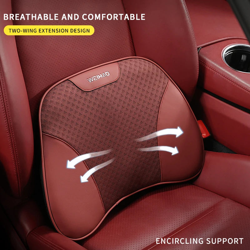 Coussin lombaire ergonomique fraîcheur soutien anti-douleur dos