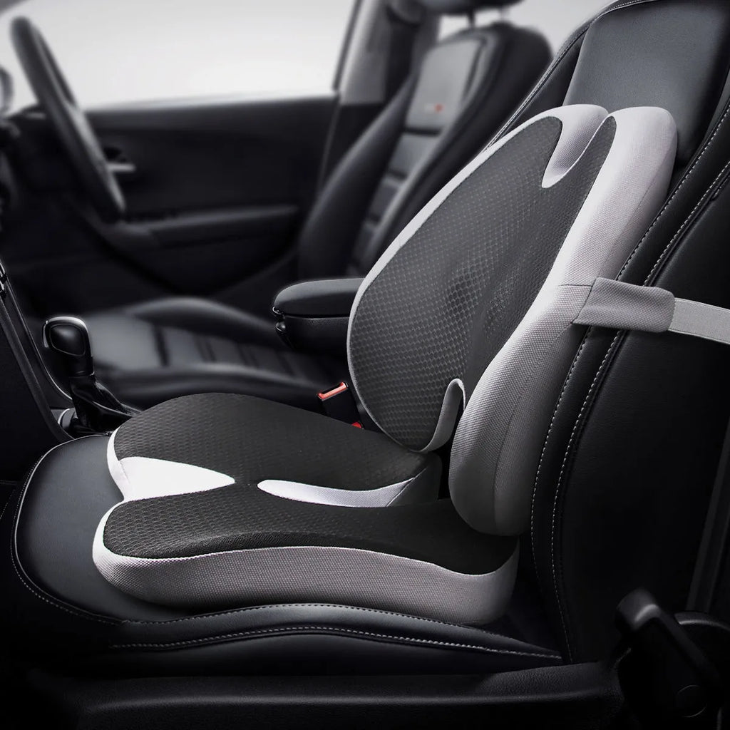 Coussin lombaire orthopédique mousse mémoire dos siège