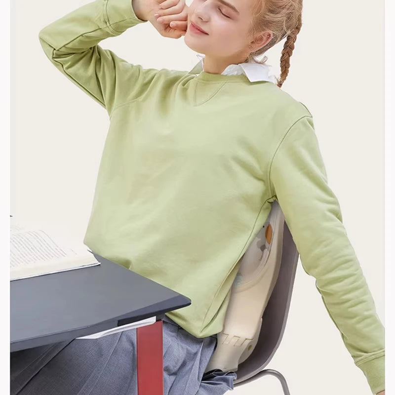 Coussin lombaire hernie discale pliable posture confort