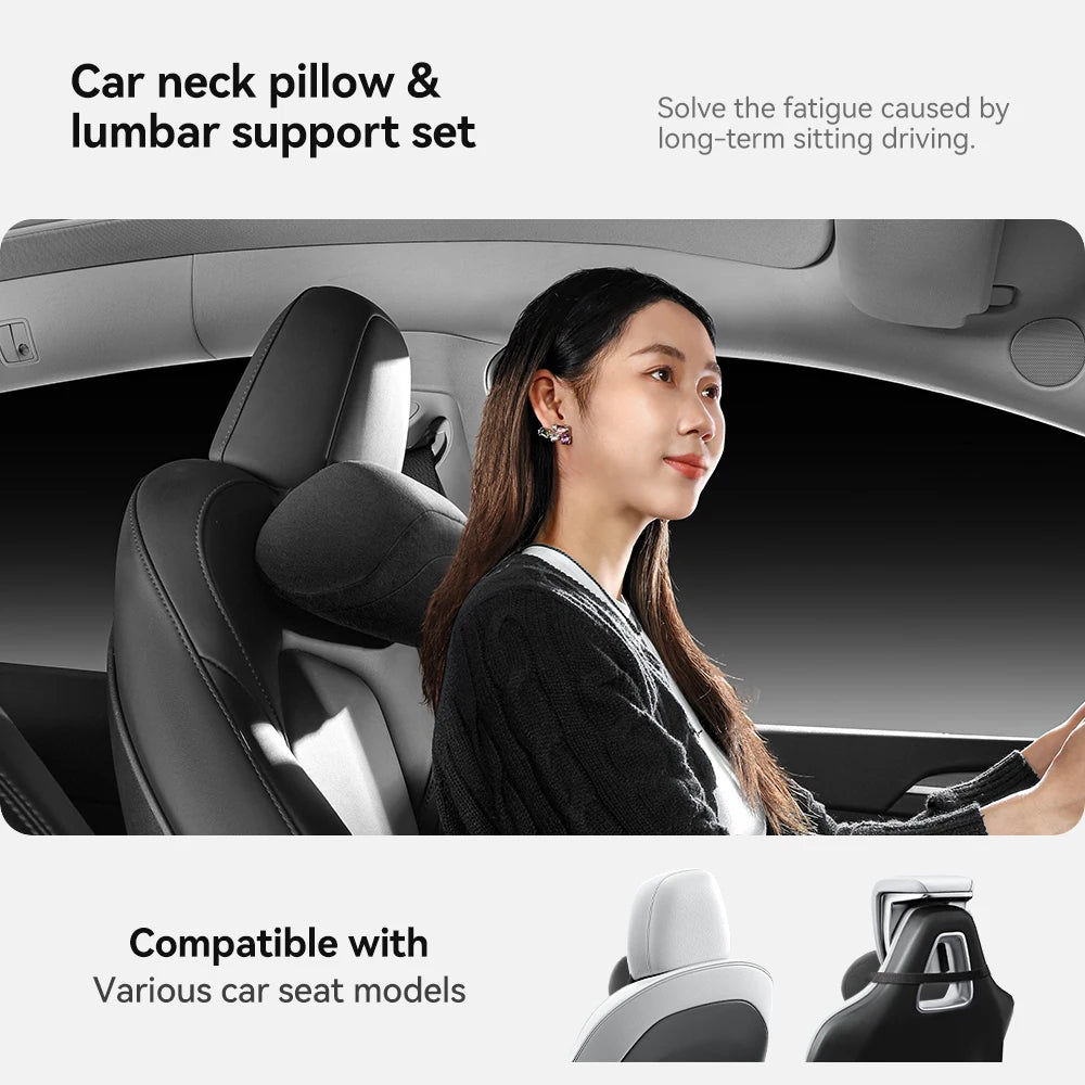 Coussin lombaire Tesla Nuque Confort Ergonomique