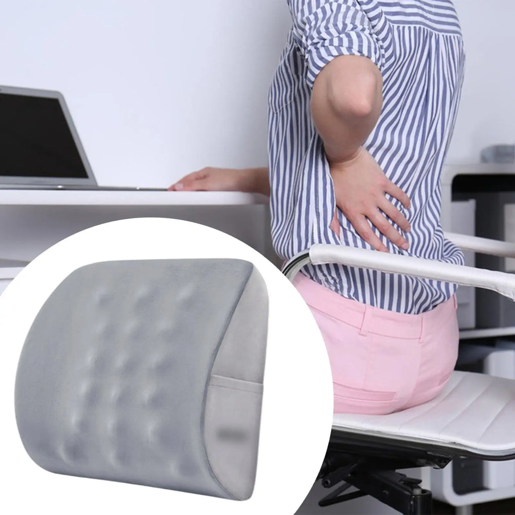 Coussin lombaire Mousse Mémoire Confort Optimal Ergonomique