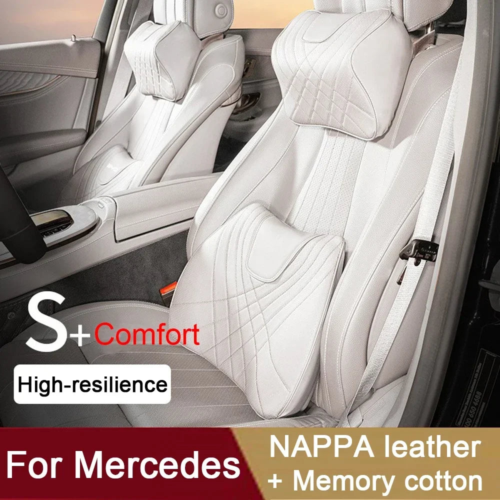 Coussin lombaire Mercedes Nappa soutien luxe