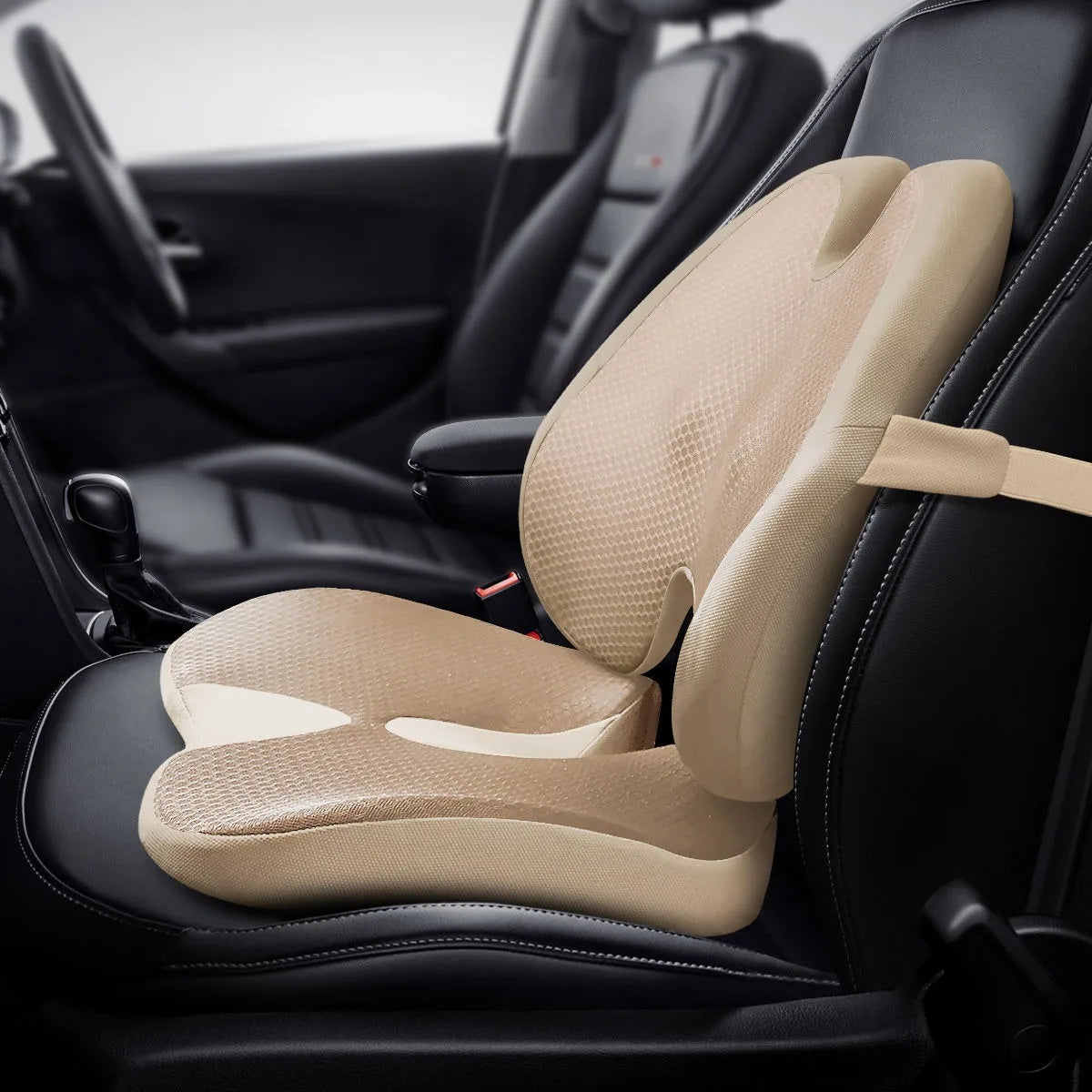 Coussin lombaire ergonomique mémoire forme bureau voiture