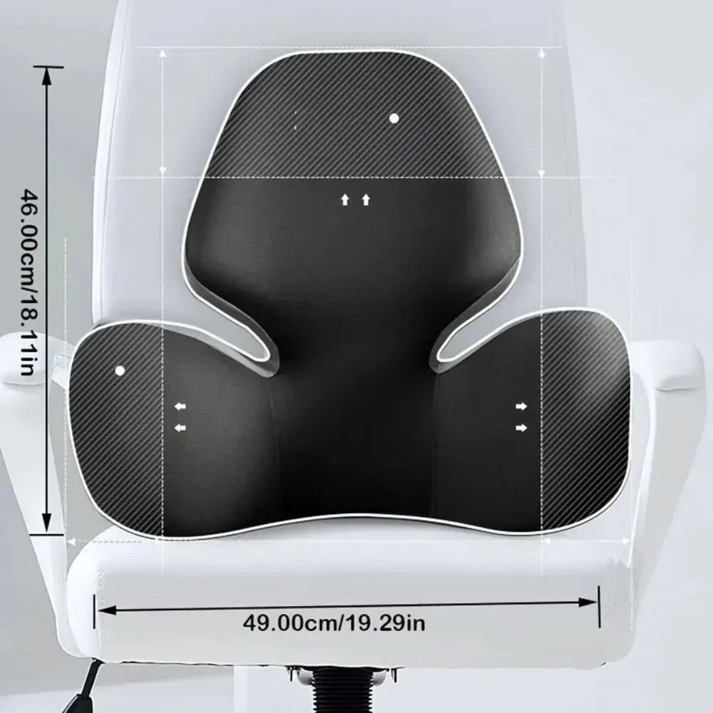 Coussin lombaire mousse mémoire ergonomique confort