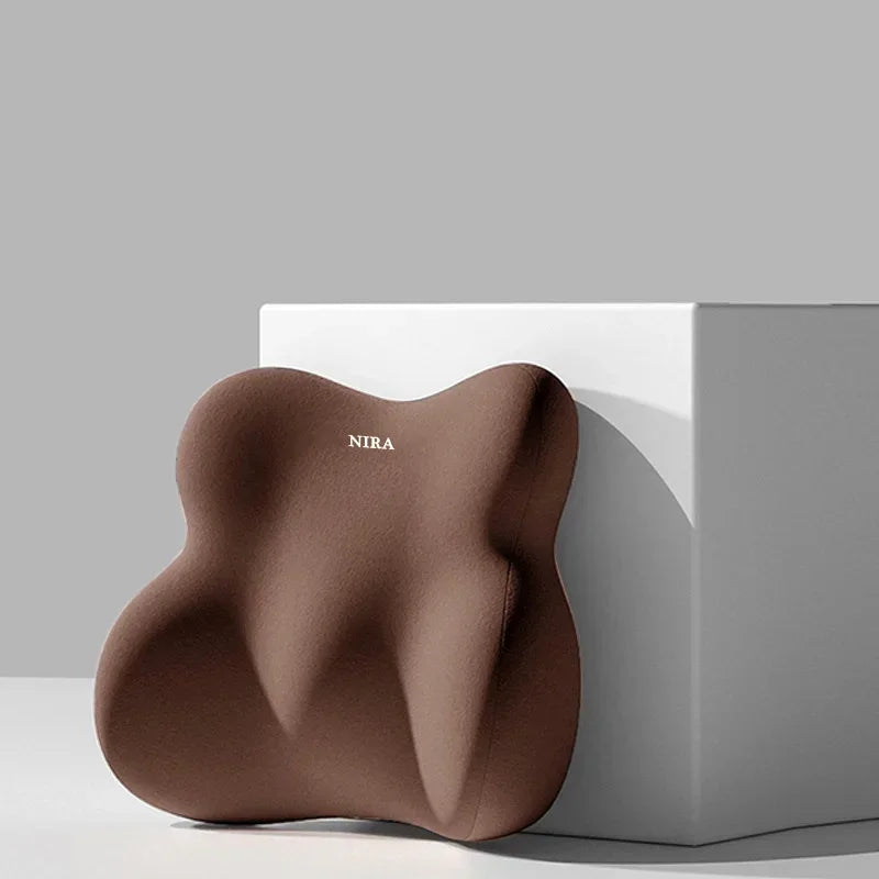 Coussin lombaire auto mousse mémoire forme appui-tête