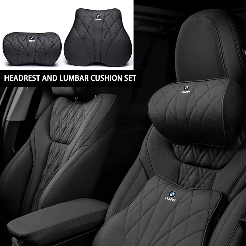 Coussin lombaire BMW Premium Mousse Mémoire Nappa