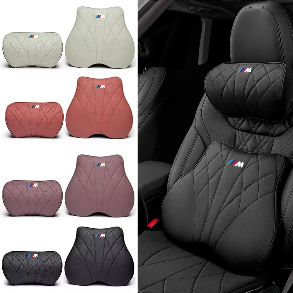 Coussin lombaire BMW M Performance Cuir Ergonomique
