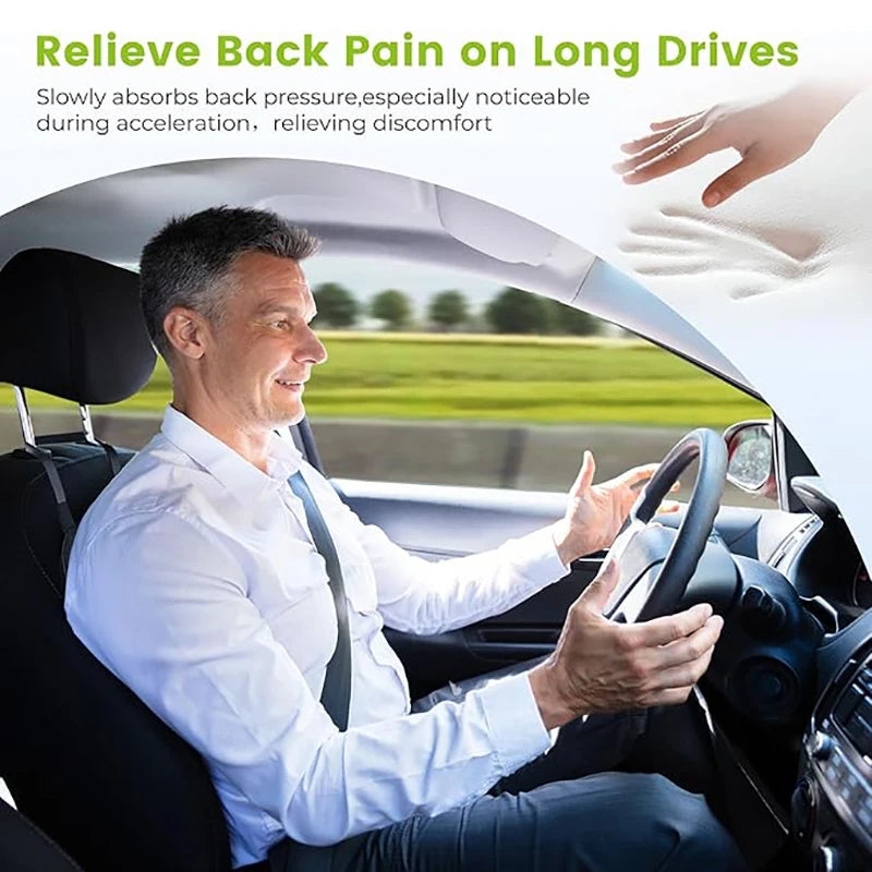 Coussin lombaire ergonomique mousse mémoire douleur