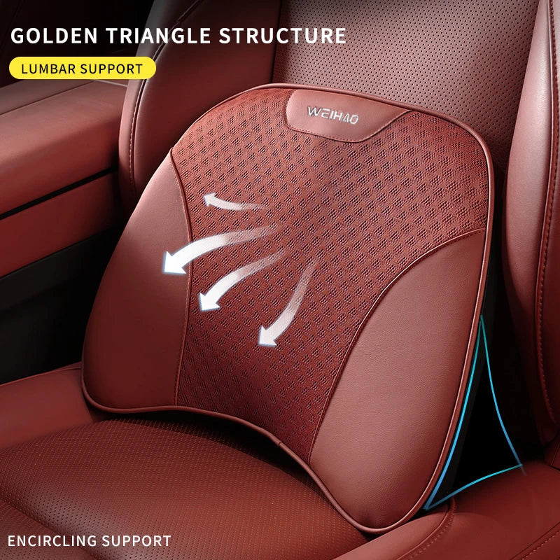 Coussin lombaire ergonomique rafraîchissant universel