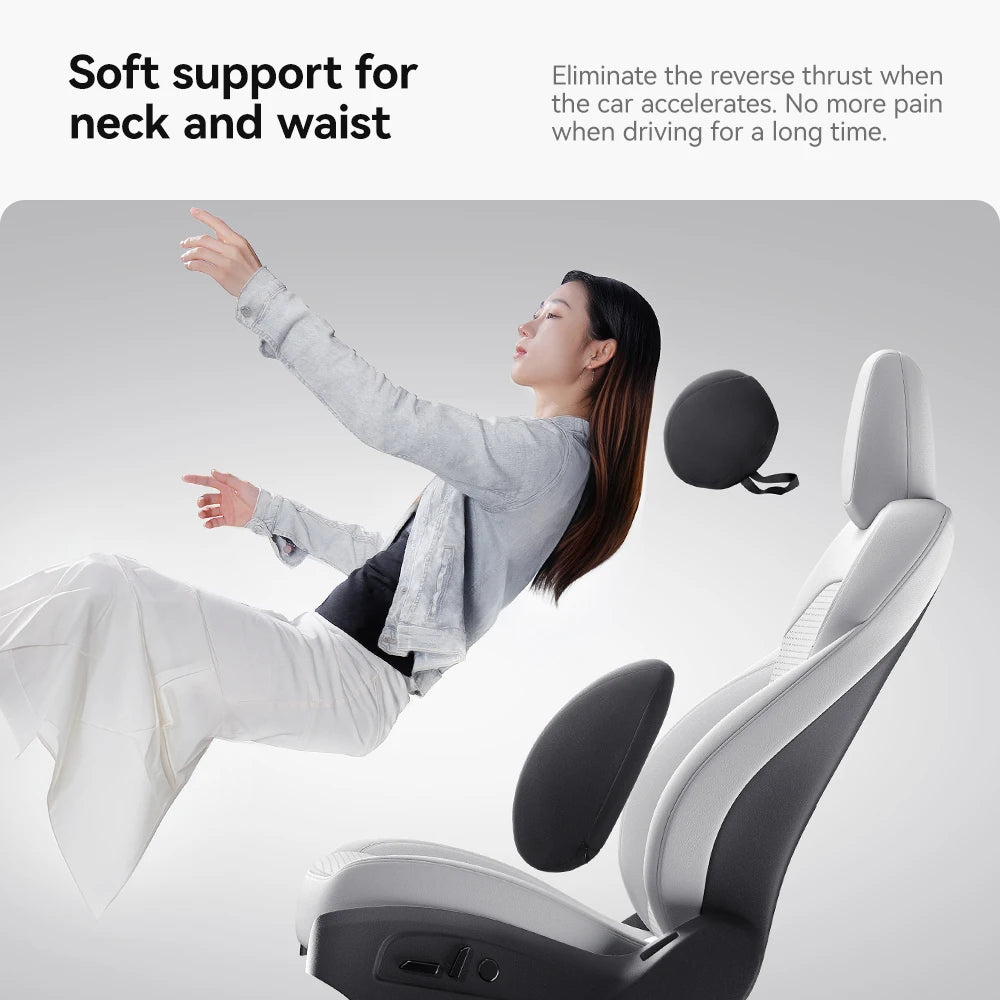 Coussin lombaire Tesla nuque confort ergonomique
