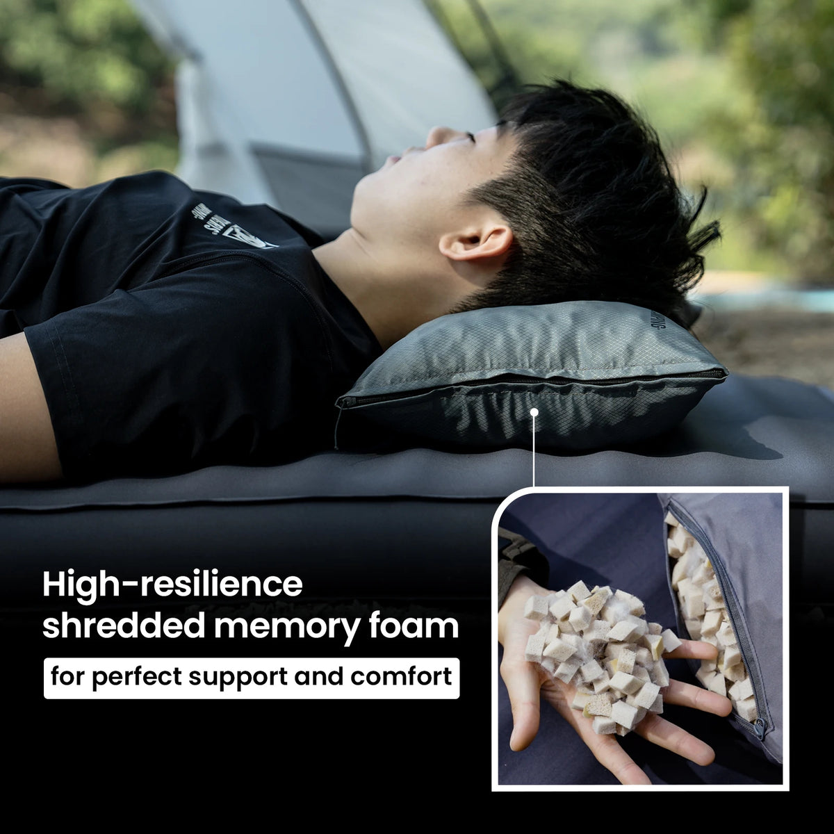 Coussin lombaire ergonomique ultraléger confort nomade