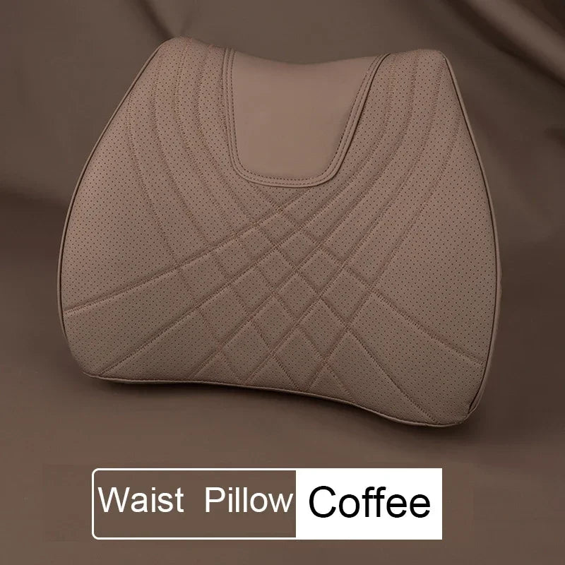 Coussin lombaire appui-tête Mercedes Cuir Nappa ergonomique