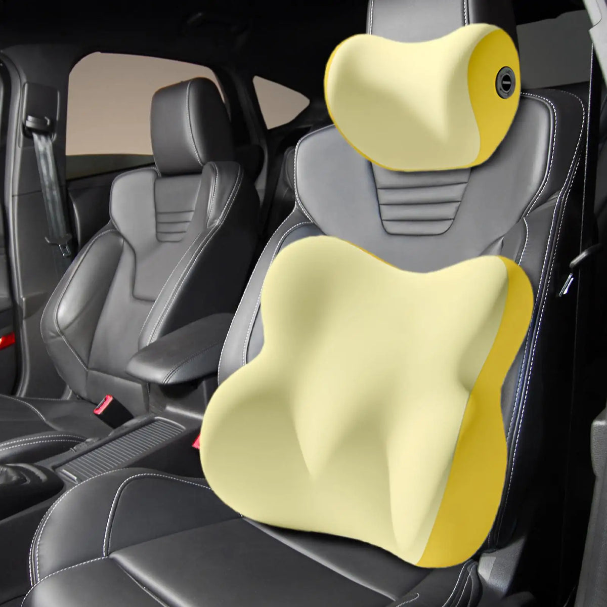 Coussin lombaire Mousse Mémoire Auto Soutien Nuque