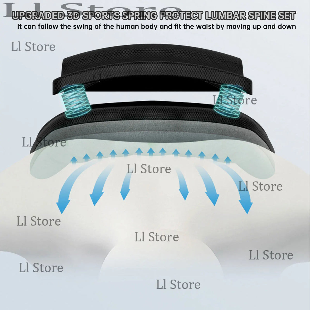 coussin lombaire médical