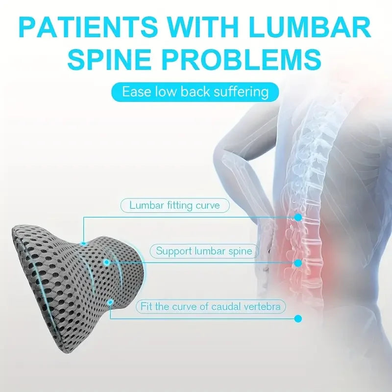 Coussin lombaire Ergonomique Mousse Mémoire Bureau